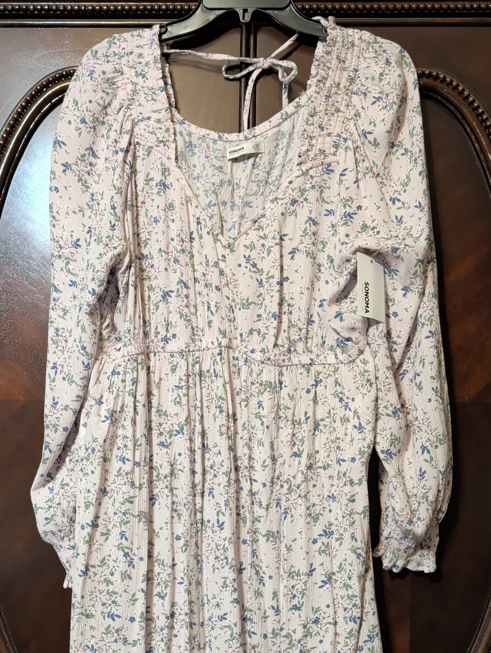 NWT Cottagecore Coquette Floral Sonoma Maternity Dress Size Large